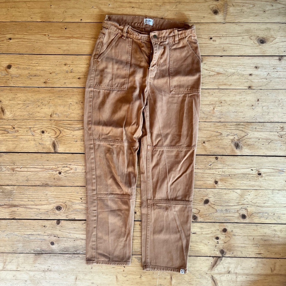 Matona organic utility pants copper S